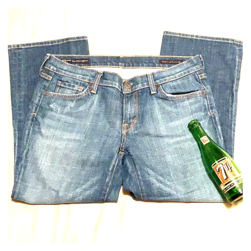 “Citizens of humanity” low waist cropped jeans!